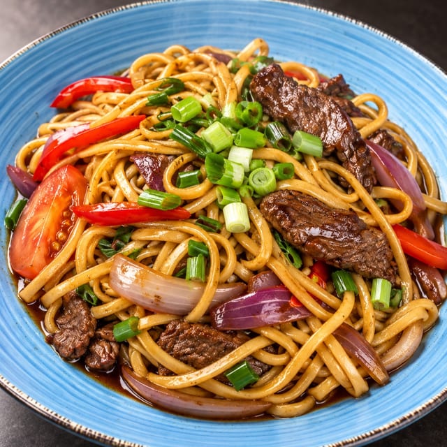Tallarin Saltado.