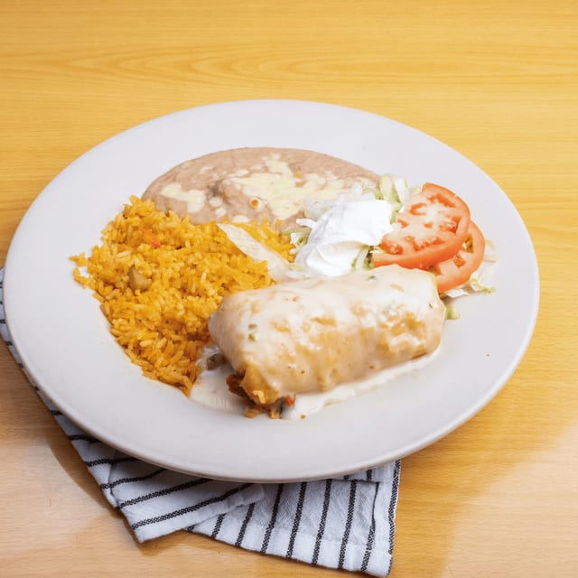 Chicken Chimichanga.